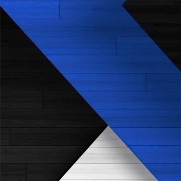 Blue Black White Abstract Tiles 4k iPad Wallpaper