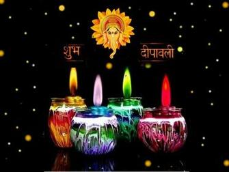 Happy Diwali HD Image Wallpaper 3d