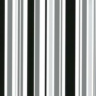 Love Wallpaper Barcode Striped Black Silver White