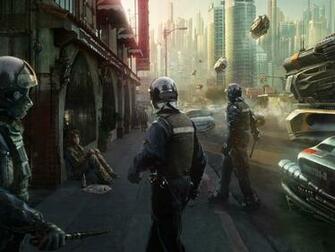 Future Police Officers Wallpaper And Image Pictures