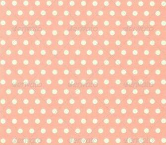 Pink Red Polka Dot Background White Circles On Colored