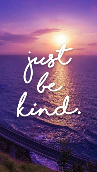 Be Kind Wallpaper