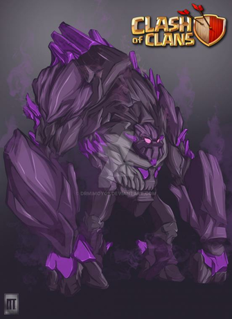 Golem Coc Bg By Drmimoy09