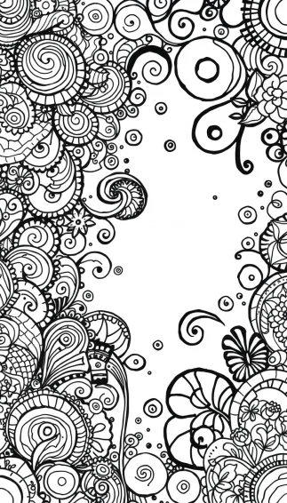 Zentangle Background