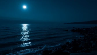 Night Ocean Wallpaper