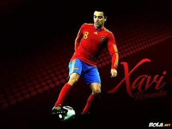 Football Stars Xavi Hernandez Wallpaper