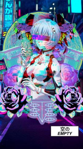 Aesthetic 90s Evangelion Wallpaper R Aestheticwallpaper