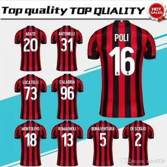 Ac Milan Home Soccer Jersey