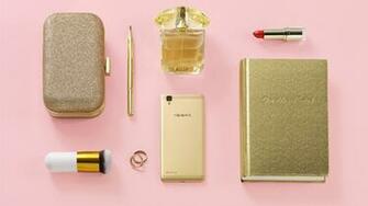 Wallpaper Oppo F1 Plus Selfie Gold Pomada Hi