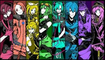 Vocaloid Hatsune Miku Kagamine Rin Megurine Luka Len