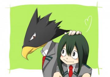 Tsuyu Asui Fumikage Tokoyami Wallpaper Cool