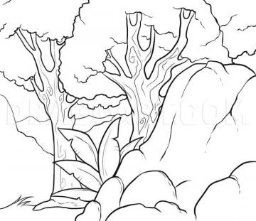 Draw A Background Step By Drawing Guide Dawn
