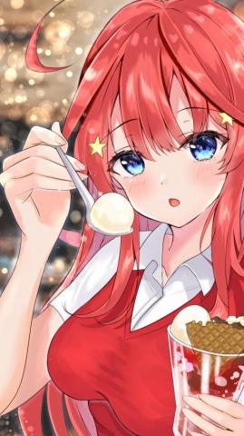 Nakano Itsuki Go Toubun No Hanayome Ice Cream
