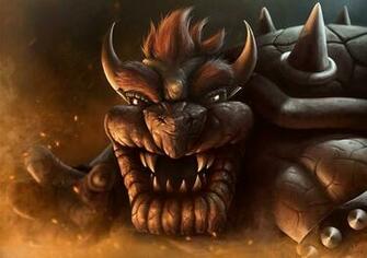 Mario Bros Bowser Artwork Wallpaper