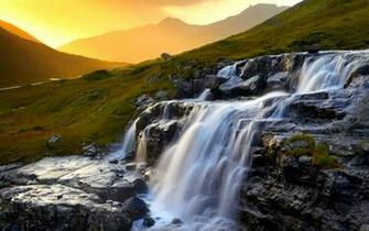 HD Mountain Stream Wallpaper