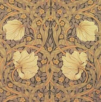 Wallpaper Design Painting William Morris Pimpernel