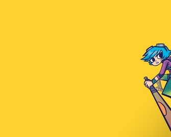Ramona Flowers Simple Background Wallpaper Art HD