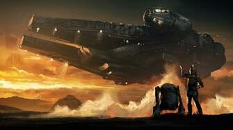 Millenium Falcon Wallpaper