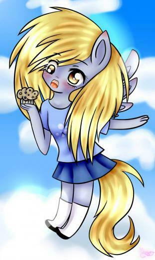 Cute Derpy Speedpaint By Missmeower