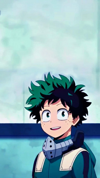 Cute Deku Simple Picture Wallpaper