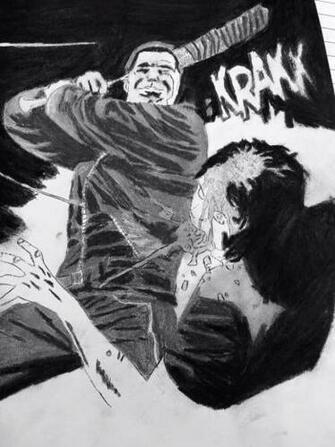Negan Killing Glenn By Shadowsixx111