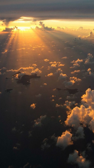 Beautiful Morning Sky Scenery Wallpaper Aesthetic Night