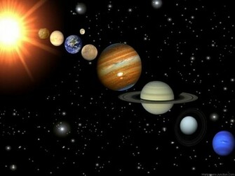Solar System Wallpaper