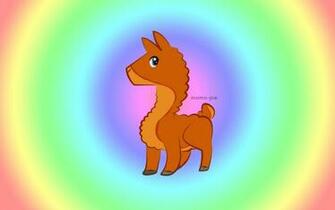 Cute Llama By Momo Pie