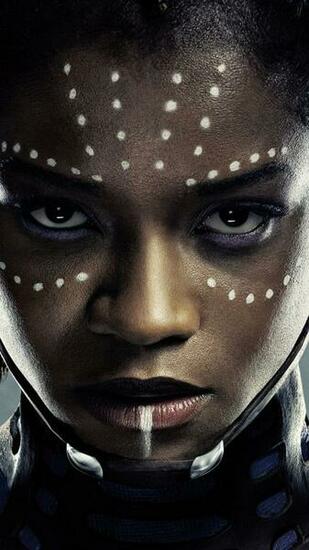 Wallpaper Black Panther Letitia Wright 8k Movies
