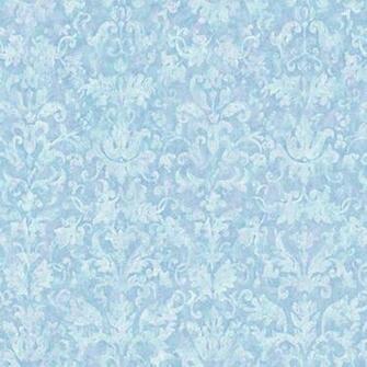 Blue Purple Yk0183 Distressed Damask Wallpaper Baby Nursery