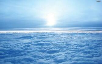 Above The Blue Clouds Wallpaper Kb