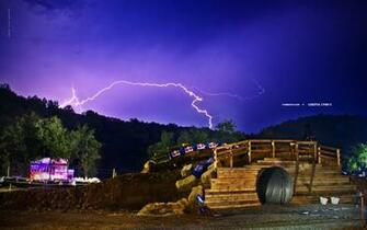 Motocross Track Background Wallpaper