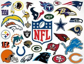 National Football League Team Vector Logos Market Your Psd Mockups