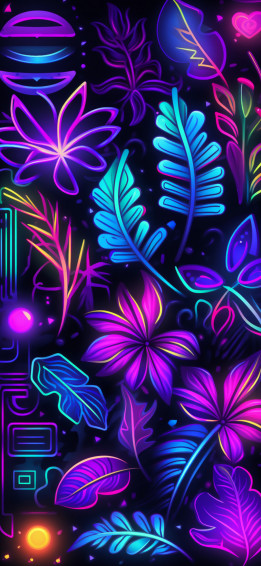 Colorful Neon Wallpaper