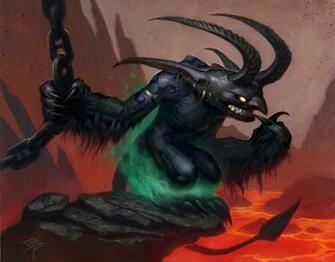 Photos World Of Warcraft Horns Imp Gang Boss Vdeo Game