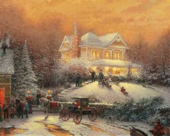 Victorian Christmas Ii The Thomas Kinkade Company
