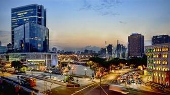 Clarke Quay Singapore Widescreen Wallpaper