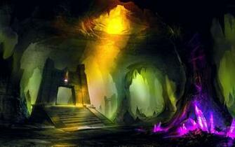 Art Abstract Cave Wallpaper Desktop High