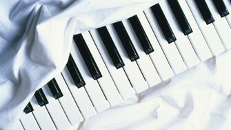 White Piano Wallpaper Jpg