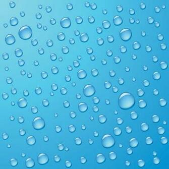 Transparent Vector Water Drop Drops Wet Wetness
