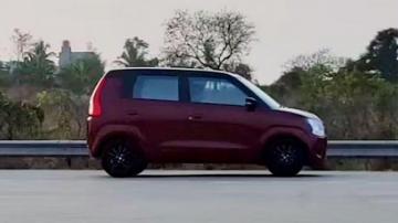 Maruti Wagonr Facelift Spotted During Commercial Shoot Car News