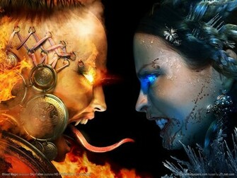 Good Vs Evil Wallpaper Desktop Background