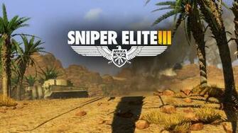 Wallpaper Sniper Elite Iii
