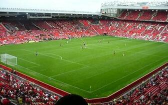 Stadium Football Old Trafford Wallpaper Background