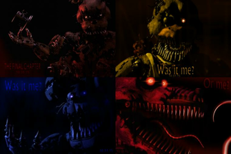 Nightmare Animatronics Background By Randomwolfdragon