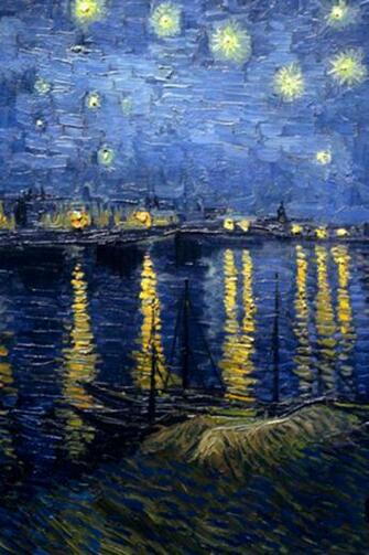 Starry Night iPhone Wallpaper HD