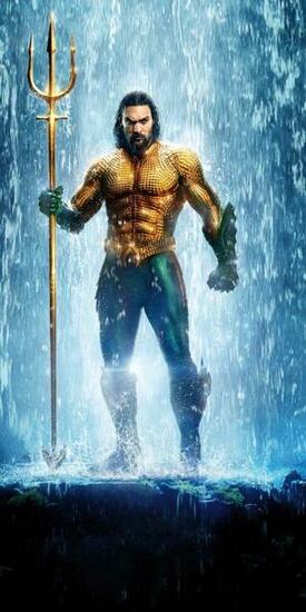 Aquaman Jason Momoa Poster Wallpaper Sm