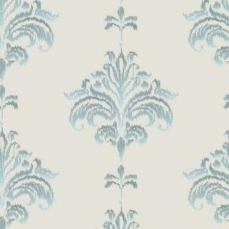 Swag Paper Damask Panel Wallpaper