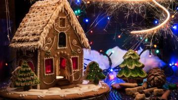 Gingerbread House Display
