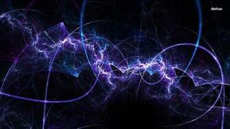Neon Curves Wallpaper Abstract